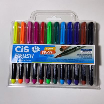 Imagem de BRUSH PEN - CIS - ESTOJO C 12 UND