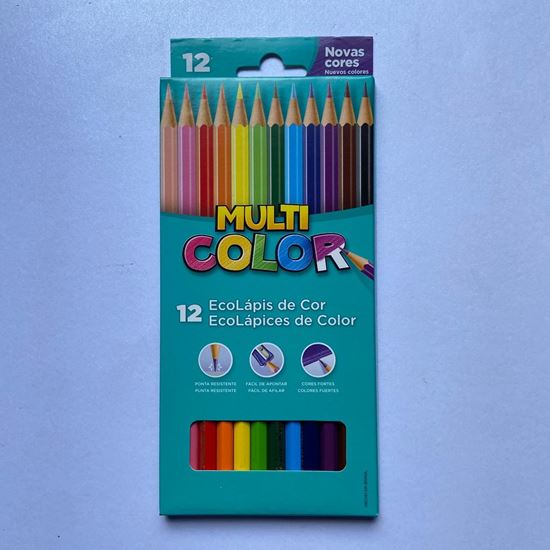 IMAGEM 1-LAPIS COR - MULTICOLOR - 12 CORES
