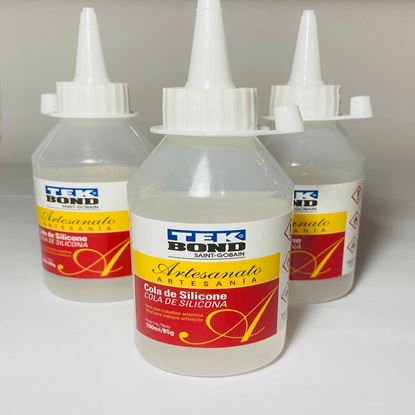 IMAGEM 1-COLA TEK BOND - SILICONE PARTESANATO - 85 GRS  100 ML