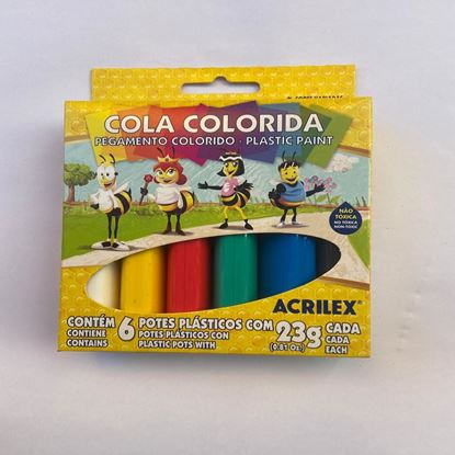 Imagem de COLA COLORIDA - C06UND - ACRILEX